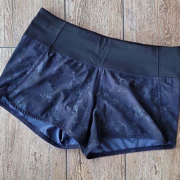 Lululemon Run Times Dark Blue Black Size 6 - Picture 1 of 4